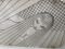 Lampada a sospensione con paralumi fatti a mano, 1958, Immagine 5