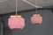 T601 Pink Ceiling Lamp by Hans-Agne Jakobsson, 1960s 1