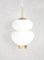 Lampada a sospensione vintage di Bent Karlby per Lyfa, Immagine 4