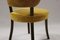 Small Yellow Chair in Mahogany, 1930s 9