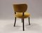 Small Yellow Chair in Mahogany, 1930s 3