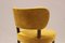 Small Yellow Chair in Mahogany, 1930s 8