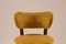 Small Yellow Chair in Mahogany, 1930s 5