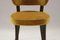 Small Yellow Chair in Mahogany, 1930s 4