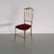 Chiavari Brass Chair, 1960s, Image 2