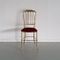 Chiavari Stuhl aus Messing, 1960er 1