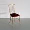 Chaise Chiavari en Laiton, 1960s 3