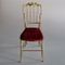 Chiavari Stuhl aus Messing, 1960er 4