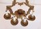 Italienische Vintage Renaissance Wandlampen aus Bronze, 2er Set 9