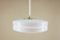 Glass & Brass Ceiling Lamp, 1950s, Image 2