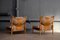 Inca Easy Chairs with Ottomans by Arne Norell for Arne Norell AB, 1973, Set of 2 2