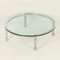 Vintage Round Glass Coffee Table from Metaform, Image 5