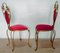 Italienische Stühle aus Schmiedeeisen von Pier Luigi Colli, 1955, 2er Set 5