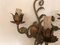 Vintage Gilded Metal Sconces, Set of 2, Image 2