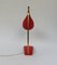 Red Table Lamp from Cosack, 1950s, Image 7