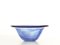 Blue Vintage Speckled Blown Glass Bowl from Kosta Boda 2