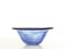 Blue Vintage Speckled Blown Glass Bowl from Kosta Boda, Image 2