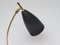 Lampe de Bureau Noire de Cosack, 1950s 7