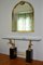 Vintage Console Table with Mirror, 1970s, Set of 2 7