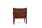 Vintage Model Genius Rosewood Lounge Chair by Illum Wikkelso for CFC Silkeborg 5