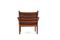 Vintage Model Genius Rosewood Lounge Chair by Illum Wikkelso for CFC Silkeborg, Image 5