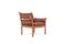 Vintage Model Genius Rosewood Lounge Chair by Illum Wikkelso for CFC Silkeborg, Image 3
