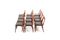 Boomerang Chairs aus Teak von Alfred Christensen für Slagelse, 1950er, Set of 12 2