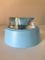 French Blue Plastic and Acrylic Glass Lamp, 1970s, Image 1