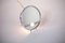 French Silver Illuminating Mirror, 1950s, Image 11