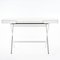Cosimo Desk with White Mat Lacquered Top & Chrome Frame by Marco Zanuso Jr. for Adentro, 2017 1