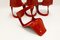 Vintage Red Plastic Chairs by Steen Ostergaard for Cado, 1971, Set of 4 10