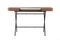 Cosimo Desk with Walnut Veneer Top & Dark Brown Frame by Marco Zanuso Jr. for Adentro, 2017 2