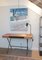 Cosimo Desk with Walnut Veneer Top & Dark Brown Frame by Marco Zanuso Jr. for Adentro, 2017 10