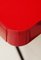 Cosimo Desk with Red Glossy Lacquered Top by Marco Zanuso Jr. for Adentro, 2017 12