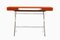 Cosimo Desk with Orange Glossy Lacquered Top by Marco Zanuso Jr. for Adentro, 2017 6