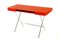 Cosimo Desk with Orange Glossy Lacquered Top by Marco Zanuso Jr. for Adentro, 2017 7