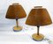 Grande Lampe de Bureau Culot de Lucid Lampes, France, 1970s, Set de 2 1