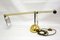 German Chrome & Brass Adjustable Table Lamp, 1980s 6