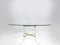 Brass & Acrylic Glass Table by Sandro Petti for Metalarte, 1970s, Image 3