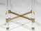 Brass & Acrylic Glass Table by Sandro Petti for Metalarte, 1970s, Image 10