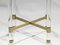Brass & Acrylic Glass Table by Sandro Petti for Metalarte, 1970s 10
