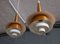 Danish Three-Armed Copper Ceiling light, 1960s, Image 5