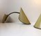 Danish Modern Pastel Yellow Wall Lamps by Fog & Mørup, 1950s, Set of 2 4