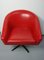 Red Armchairs, 1960s, Set of 3, Image 11