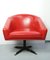 Red Armchairs, 1960s, Set of 3 8