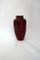 Red Glazed Ceramic Vase, 1970s 1