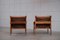 Hunter Safari Chairs by Torbjørn Afdal for Bruksbo, 1960s, Set of 2 6