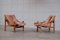 Hunter Safari Chairs by Torbjørn Afdal for Bruksbo, 1960s, Set of 2 4