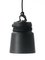 Lámpara Cable pequeña de loza de barro cocido esmaltada en negro mate de Patrick Hartog, Imagen 1
