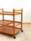 Mid-Century Teak Trolley by Johannes Andersen for Dyrlund, Image 10